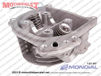 Mondial 125 MT Silindir Kapağı Komple - Dolu