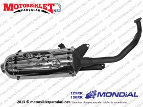 Mondial 125, 150 RR Egzoz - Komple 