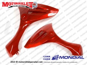 Mondial 125, 150 RR Ön Panel Sağ-Sol Grenaj Takımı - KARIŞIK RENK DEFOLUDUR