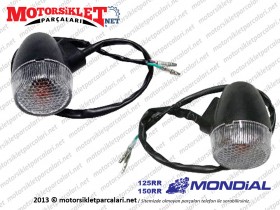 Mondial 125, 150 RR Ön Sağ-Sol Sinyal Takımı