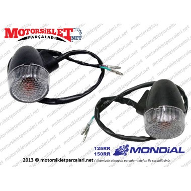 Mondial 125, 150 RR Ön Sağ-Sol Sinyal Takımı