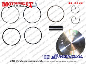 Mondial 125, 150 RR Piston Sekman Takımı