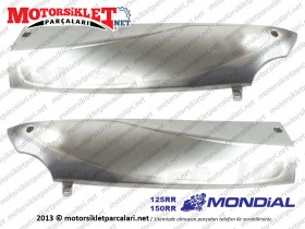 Mondial 125, 150 RR Sağ-Sol Alt Marşbiyel Takımı - KARIŞIK  RENK DEFOLUDUR