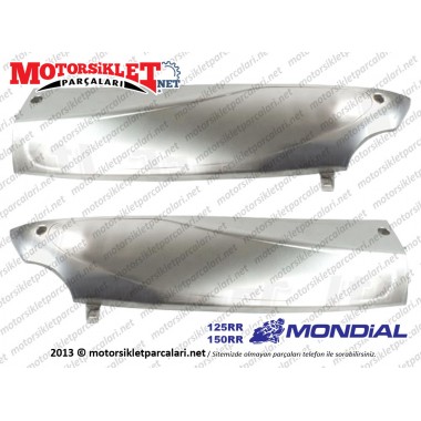 Mondial 125, 150 RR Sağ-Sol Alt Marşbiyel Takımı - KARIŞIK  RENK DEFOLUDUR