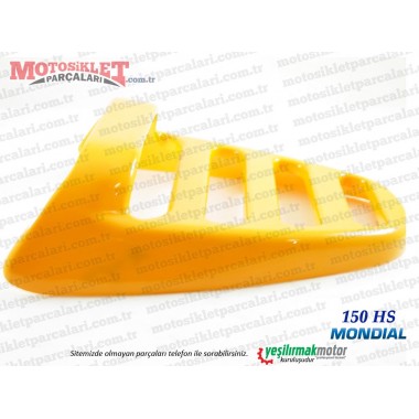 Mondial 150 HS Arka Çanta Demiri Plastiği, Sarı