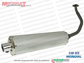 Mondial 150 HS Egzoz Komple