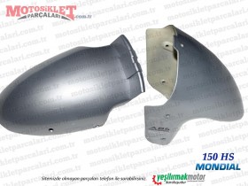 Mondial 150 HS Ön Çamurluk Takımı, kırmızı