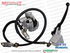 Mondial 150 HS Ön Fren Alt, Üst Komple