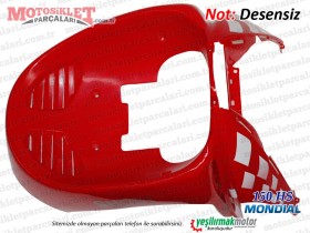 Mondial 150 HS Ön Panel Alt Grenajı, Kırmızı muadil ETİKETSİZ 