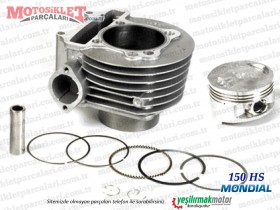 Mondial 150 HS Silindir, Piston, Sekman Seti MUADİL