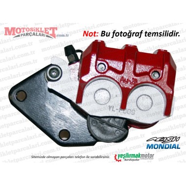 Mondial 150 Mash Arka Fren Hidrolik Alt Merkez Komple -GRİ (MUADİL)