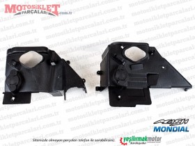 Mondial 150 Mash Motor Alt, Üst Koruyucu Kapak Takımı