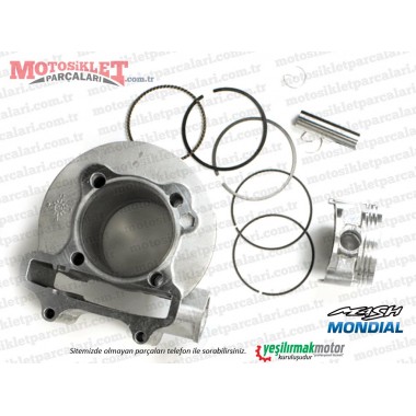 Mondial 150 Mash Silindir, Piston ve Sekman Seti - MUADİL