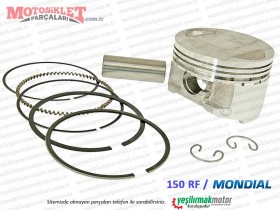 Mondial 150 RF Piston Sekman Takımı