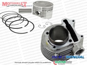 Mondial 150 RF Silindir, Piston, Sekman Takımı