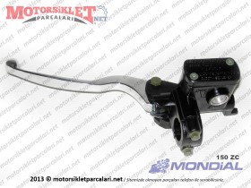 Mondial 150 ZC Arka Fren Üst Merkezi - Komple (SİYAH KOLLU)