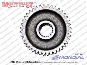 Mondial 150 ZC Şanzıman Aks Dişlisi