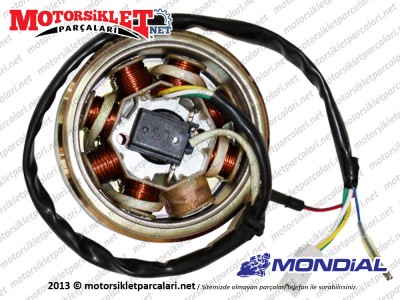 Mondial 151 RS Alternatör - Komple