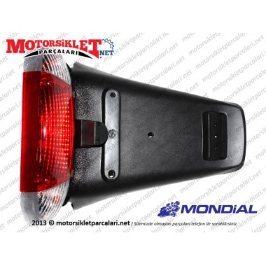 Mondial 151 RS Arka Çamurluk ve Stop Komple