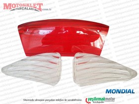 Mondial 151 RS Arka Stop ve Sinyal Camları Takım