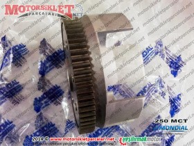 Mondial 250 MCT Chopper Debriyaj Tası ve Dişlisi
