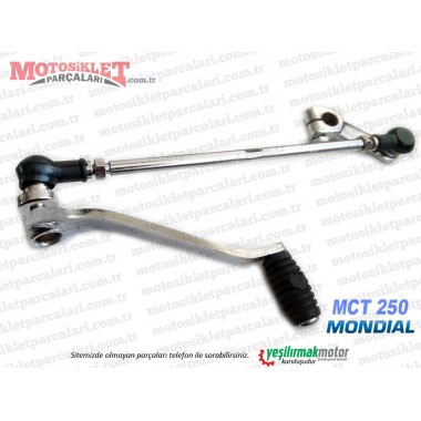 Mondial 250 MCT Chopper Vites Pedalı ve Rod Mili Komple