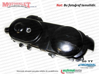 Mondial 50 TT Scooter Motor Krank Kutusu Sol Kapak 