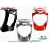 Mondial 50 TT Scooter Ön Panel Alt Grenaj, Burun SİYAH