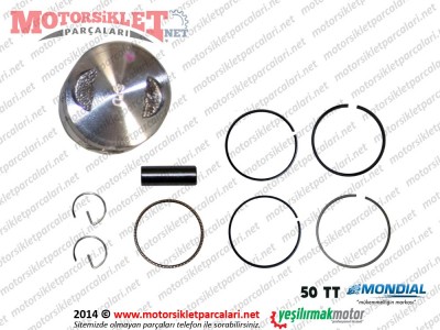 Mondial 50 TT Scooter Piston Sekmen
