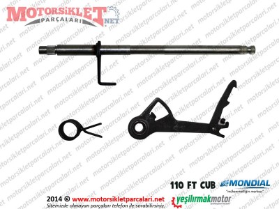 Mondial 110 FT Cub Vites Değiştirme Mili Komple