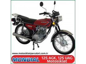 Mondial 125 AGK, 125 UAG Motosiklet