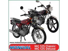 Mondial 125 MG Classic, Deluxe Motosiklet