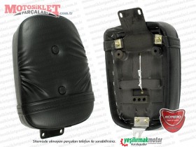 Monero QM 250 Chopper Koltuk, Sele Arka Taraf