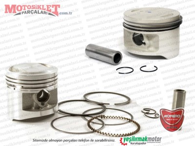 Monero QM 250 Chopper Piston Sekman Takımı (Çift) STD