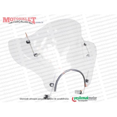 Chopper Siperlik Camı (3,5mm-74x43,5cm)