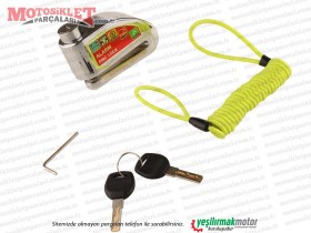 Disk Kilidi ve Hatırlatma Kablosu Set