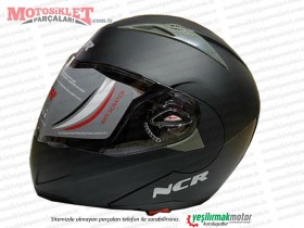 NCR Çene Açılır Gözlüklü Kask 2. Kalite