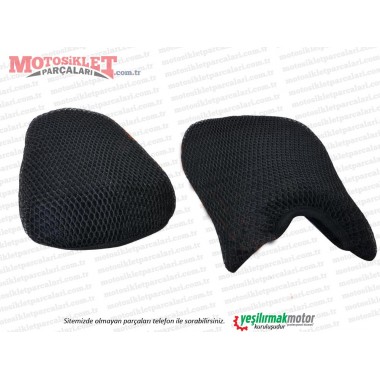 Motosiklet Sele Kılıfı Delikli - (Çift Seleli Motorlar İçin)