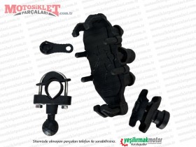 Motosiklet Telefon Tutucu Titreşim Engelleyici - GİDON BAĞLANTILI