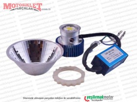 Motosiklet Xenon (Zenon) Far Ampulü (Güçlendirici Motorlu)