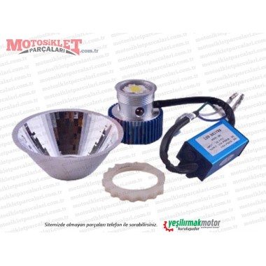 Motosiklet Xenon (Zenon) Far Ampulü (Güçlendirici Motorlu)