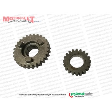 Mondial 100 MG, 125 MG Sport 3.Vites Dişlisi ve Karşılığı