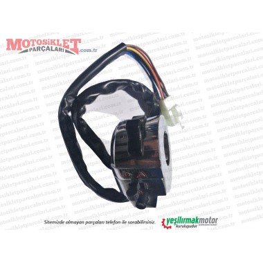 Mondial 100 MG, 125 MG Sport Kumanda Paneli Sağ Nikelajlı