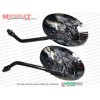 Skygo SG 250-4 Chopper Ayna Takımı Kartal Desenli