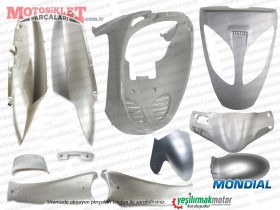 Mondial 151 RS Komple Kaporta Grenaj Takımı - GRİ