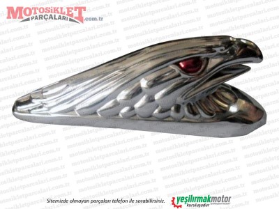 Çelik Crown XY150 Chopper Ön Çamurluk Kartalı -SARI RENKTİR!!