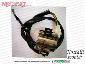 Nostalji Scooter Kumanda Paneli Sağ