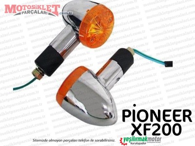 Pioneer XF200 Chopper Arka Sinyal Takımı