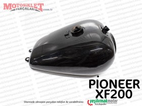 Pioneer XF200 Chopper Benzin, Yakıt Deposu - ASTARLI
