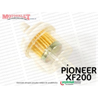 Pioneer XF200 Chopper Benzin, Yakıt Filtresi